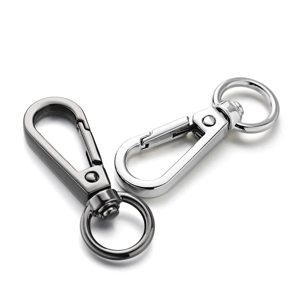 2/4/6 Pcs/Lot Swivel Loster Clasps Metal Clip Buckles Keychain O Ring Snap Hook Dog Collar Bag Handbag DIY Accessories P035