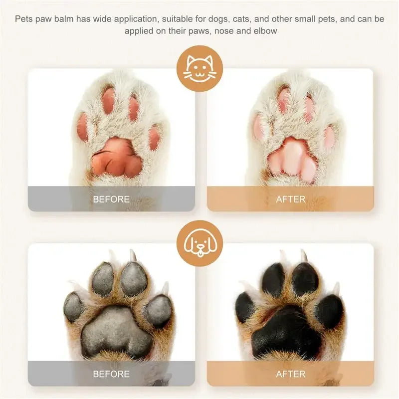 15gPet Paw Balm Cat Dog Caring Supplies Foot Moisturizer Household Care Winter Paws Cream Cat Grooming Dog Supplies Pet Products